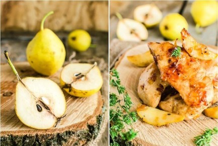 Курица с грушей: Вкусное сочетание, которое покоряет сердце