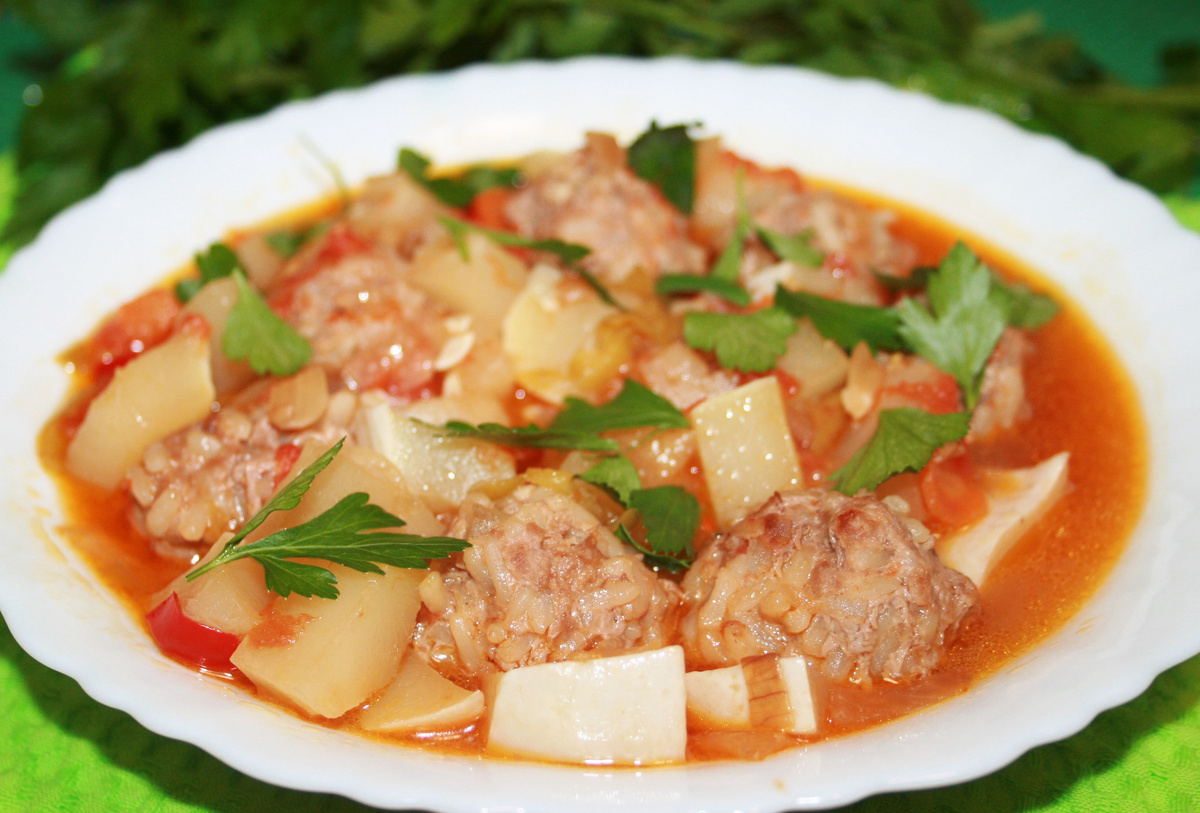 Патиссоны на любой вкус: как приготовить удивительное блюдо с мясными фрикадельками