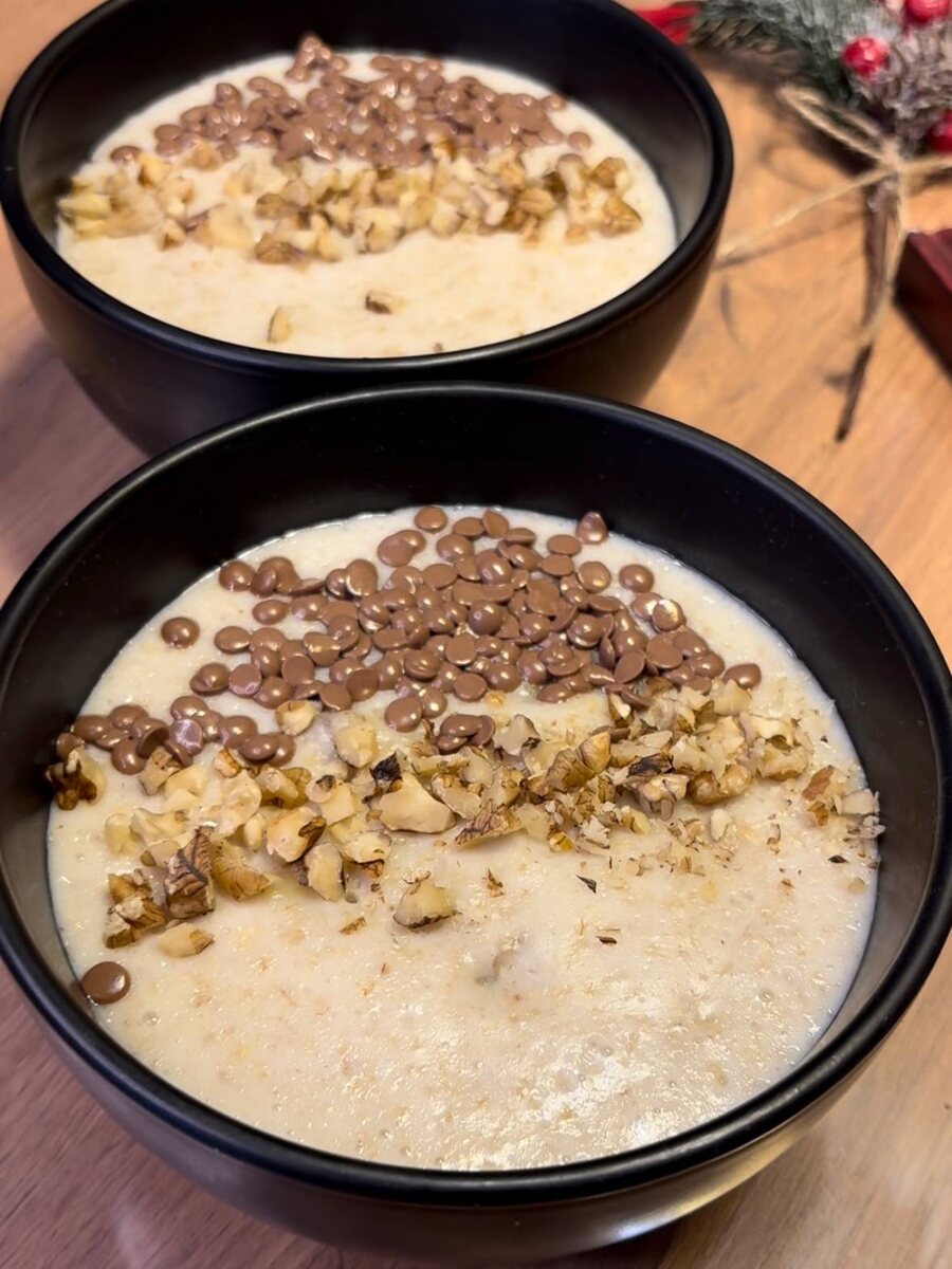 Биохимия идеального завтрака: как резаный овёс превращается в нежный пудинг