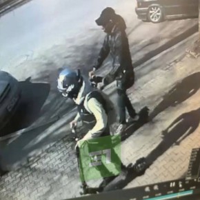 А вот и первая пострадавшая от самокатчика