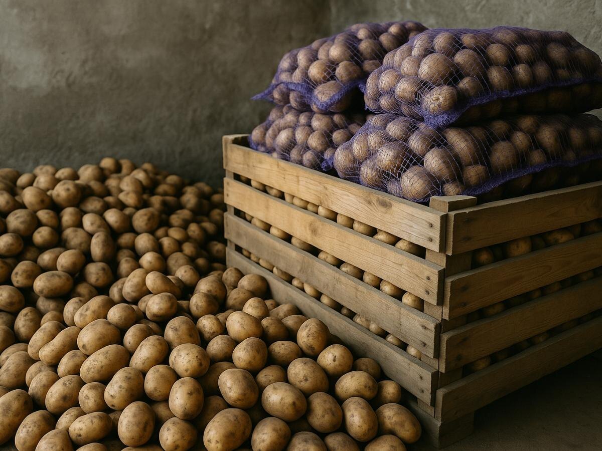 Как мята может спасти ваш картофель до весны