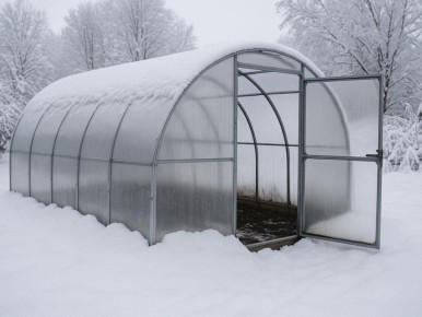 Зимний уход за теплицей: как предотвратить деформации и повысить урожайность