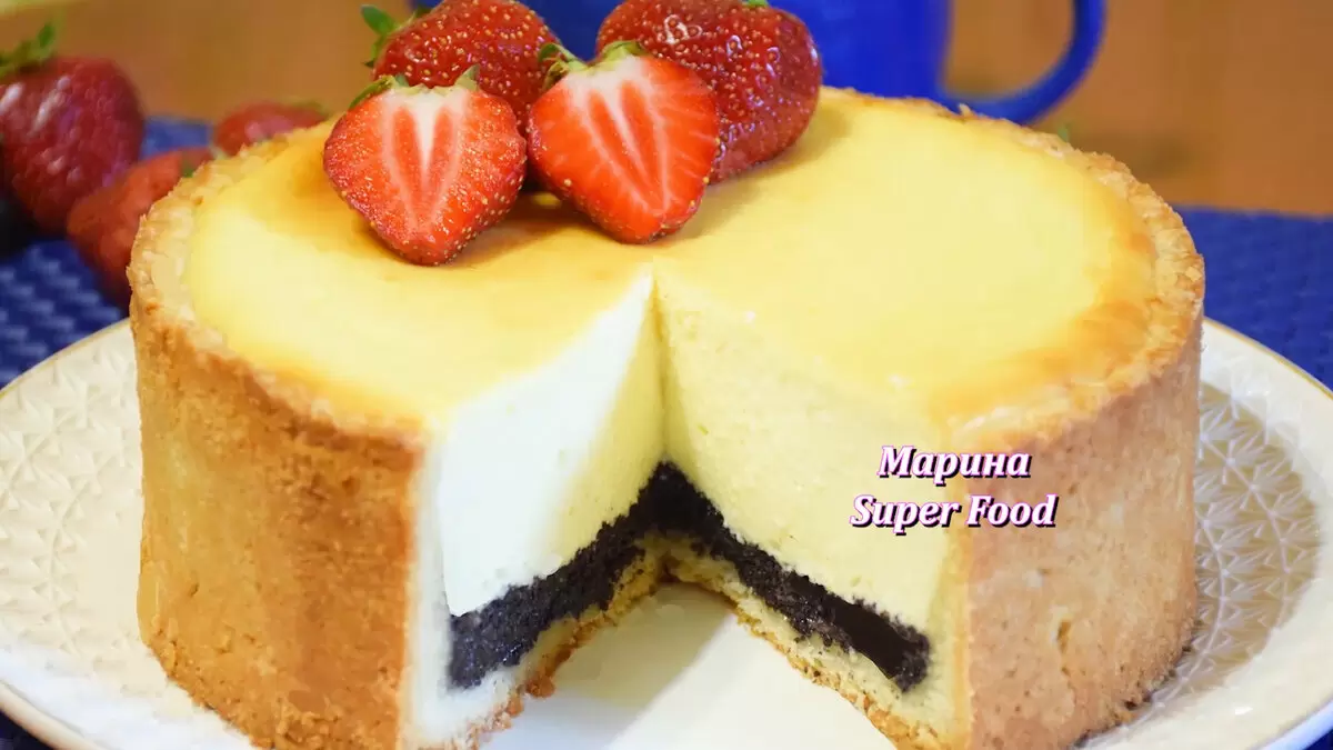 Невероятный творожно-маковый пирог, который покорит ваше сердце