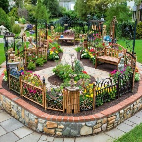 Как выбрать идеальный материал для ограждения клумбы