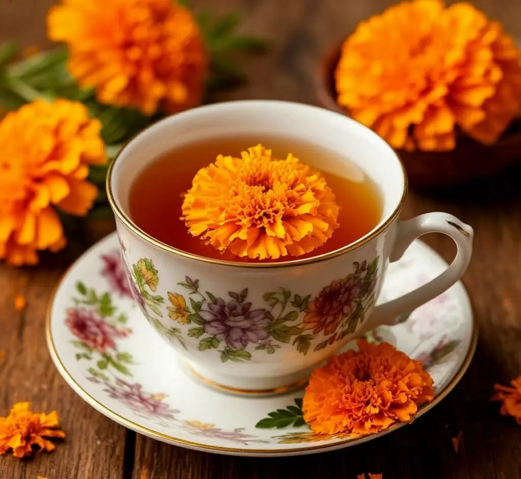 Удивительные свойства чая из бархатцев