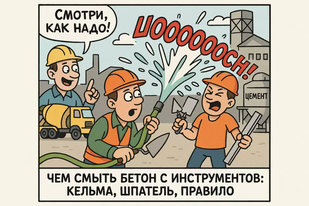 Эффективные методы очистки инструментов от цемента: секреты мастеров