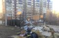 Осень – время листы но только не на контейнерных площадках