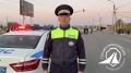 Сотрудники Госавтоинспекции устанавливают обстоятельства смертельного дорожно-транспортного происшествия